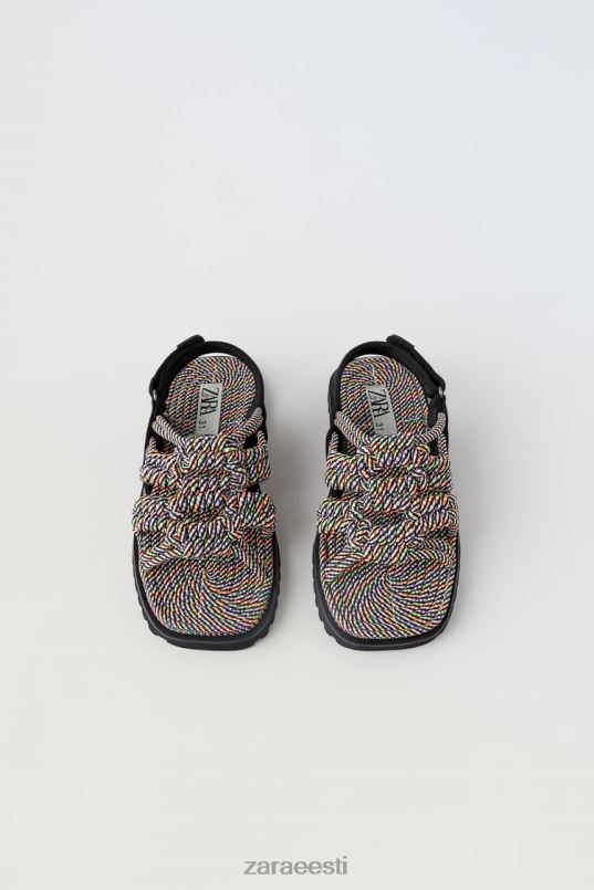 Zara paeltega sandaalid lapsed mitmevärviline jalatsid 42F0H1603