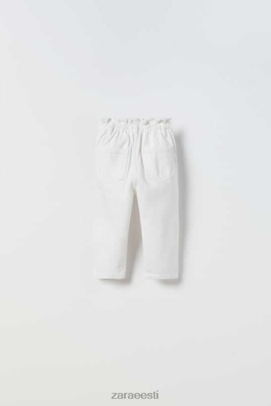 Zara autentsed teksad lapsed valge Riietus 42F0H1619