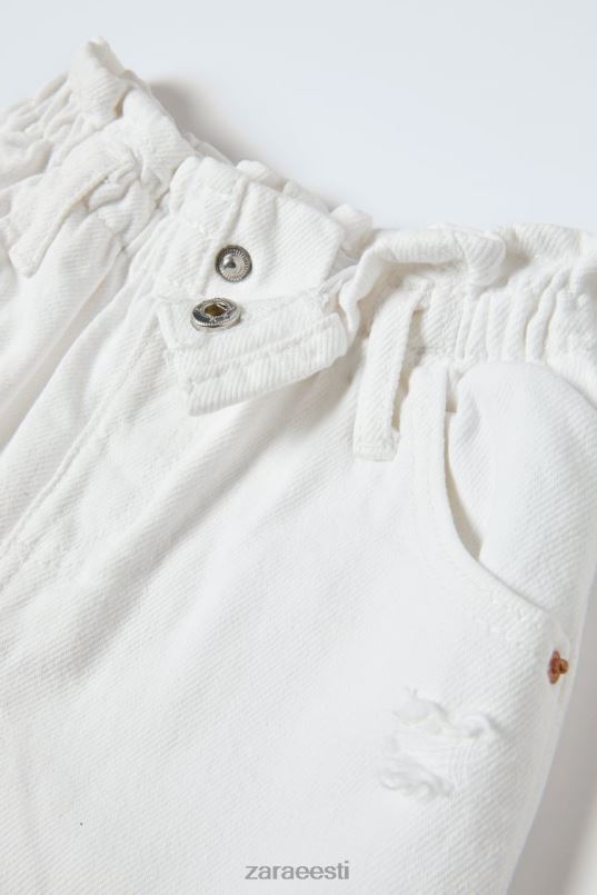 Zara autentsed teksad lapsed valge Riietus 42F0H1619