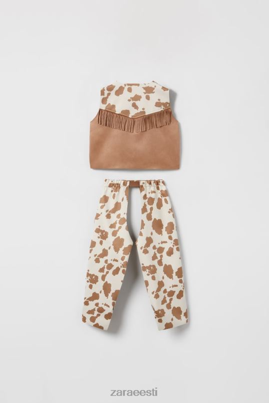 Zara kauboi kostüüm lapsed pruun Riietus 42F0H1614