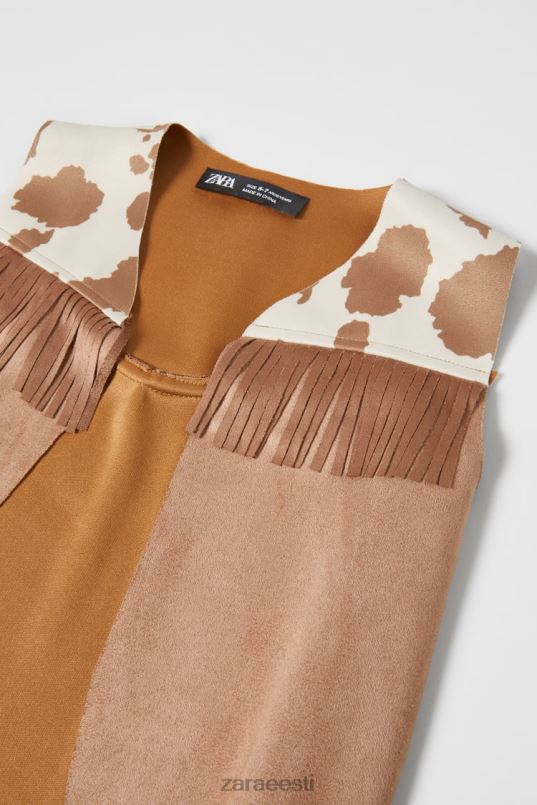 Zara kauboi kostüüm lapsed pruun Riietus 42F0H1614