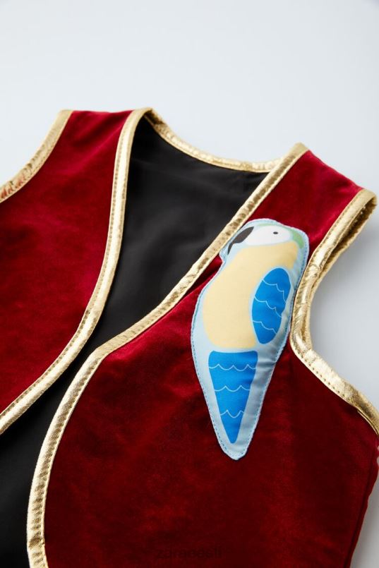 Zara piraadi kostüümide komplekt lapsed kastanipunane Riietus 42F0H1601