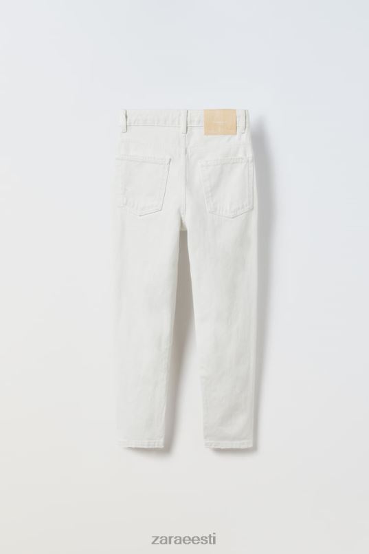 Zara rebitud teksad lapsed ekru Riietus 42F0H1615