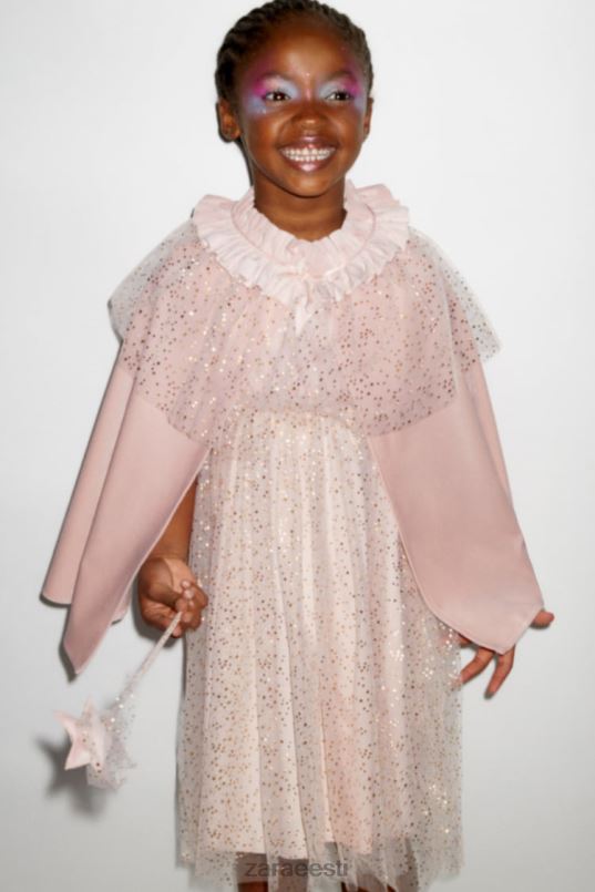 Zara tüll printsessi kostüüm lapsed roosa Riietus 42F0H1621