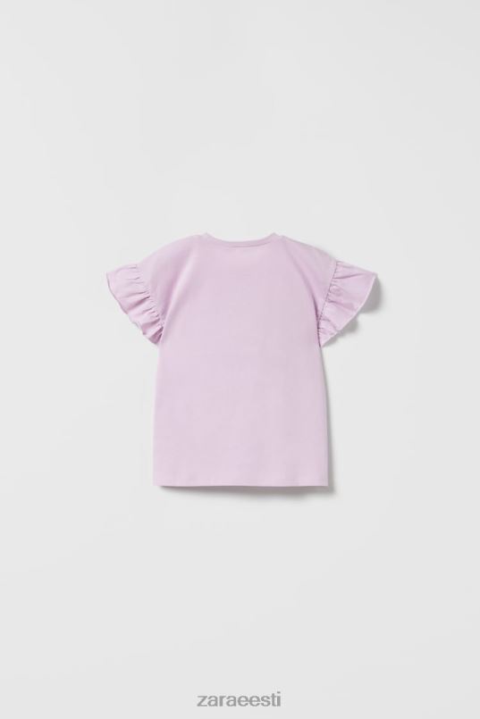 Zara volangidega ülaosa lapsed lilla Riietus 42F0H1612