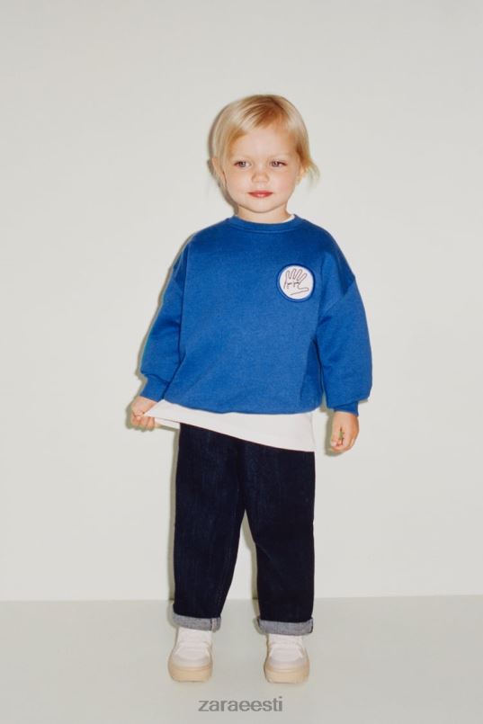 Zara java jacobsi dressipluus lapsed koobalt Riietus 42F0H1520