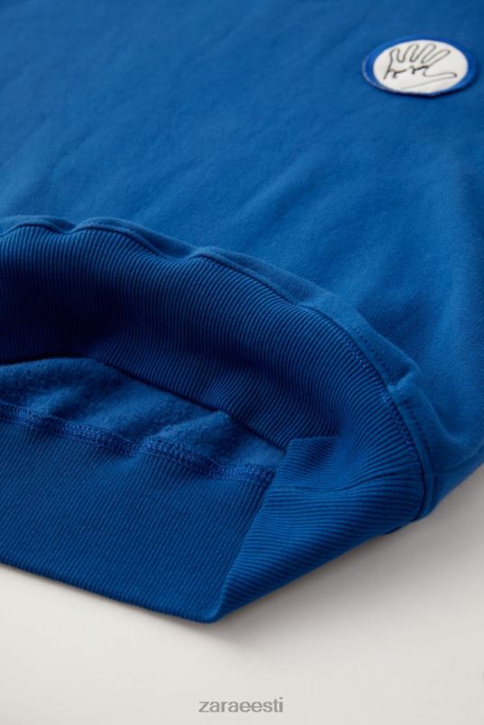 Zara java jacobsi dressipluus lapsed koobalt Riietus 42F0H1520