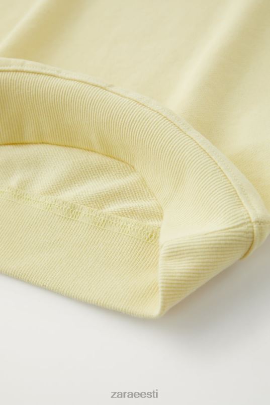 Zara põhiline dressipluus lapsed kollane Riietus 42F0H1528