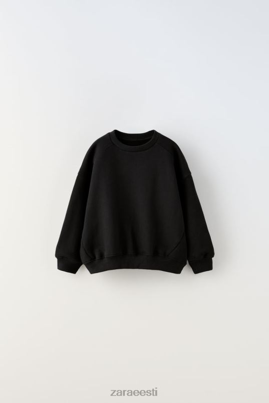 Zara tükkidega dressipluus lapsed must Riietus 42F0H1554