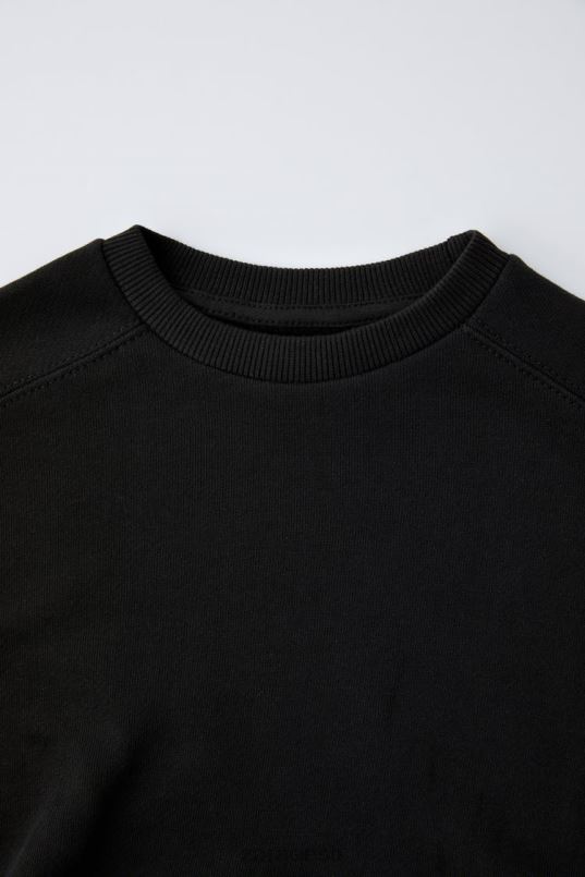 Zara tükkidega dressipluus lapsed must Riietus 42F0H1554