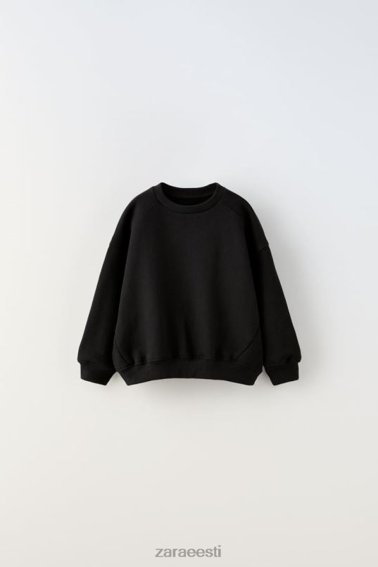 Zara tükkidega dressipluus lapsed must Riietus 42F0H1554