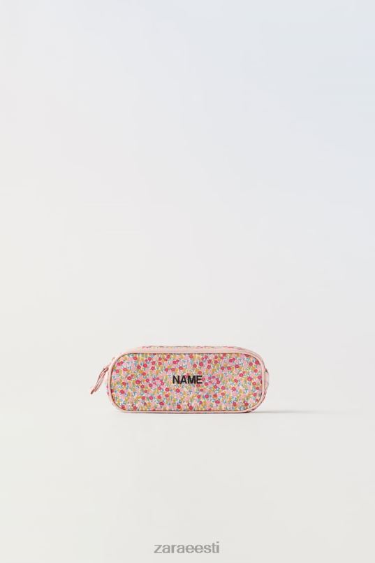 Zara lilleline kott lapsed roosa tarvikud 42F0H1569