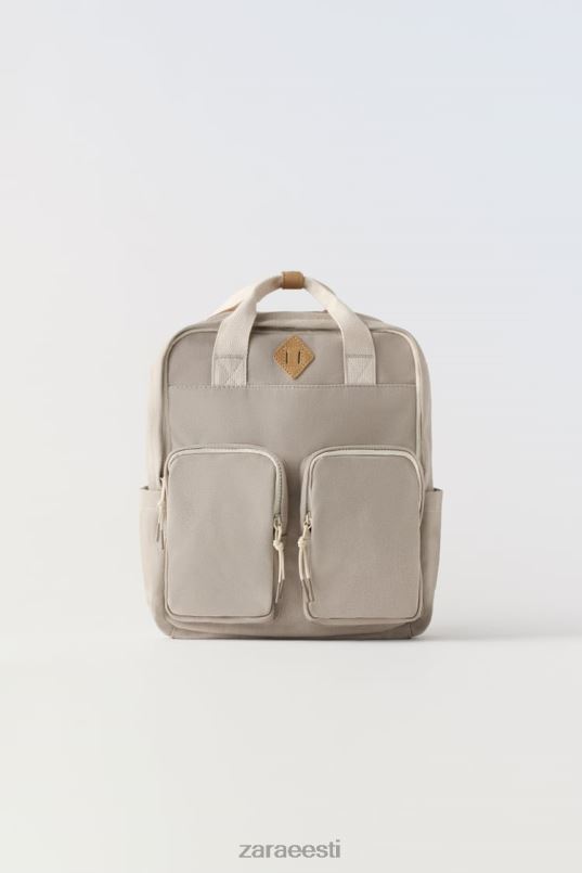 Zara retro seljakott lapsed liivakaspruun tarvikud 42F0H1543