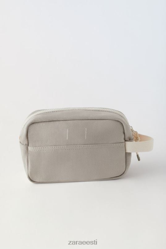 Zara retro tualett-tarvete kott lapsed liivakaspruun tarvikud 42F0H1544