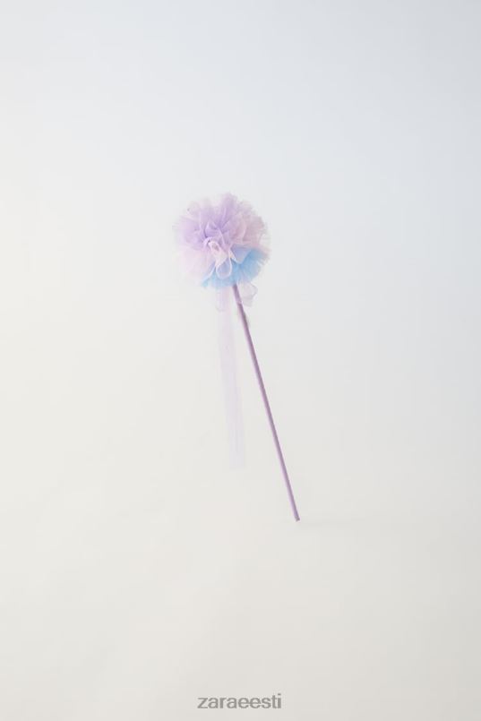 Zara tülli kostüümikepp lapsed lillakas tarvikud 42F0H1609