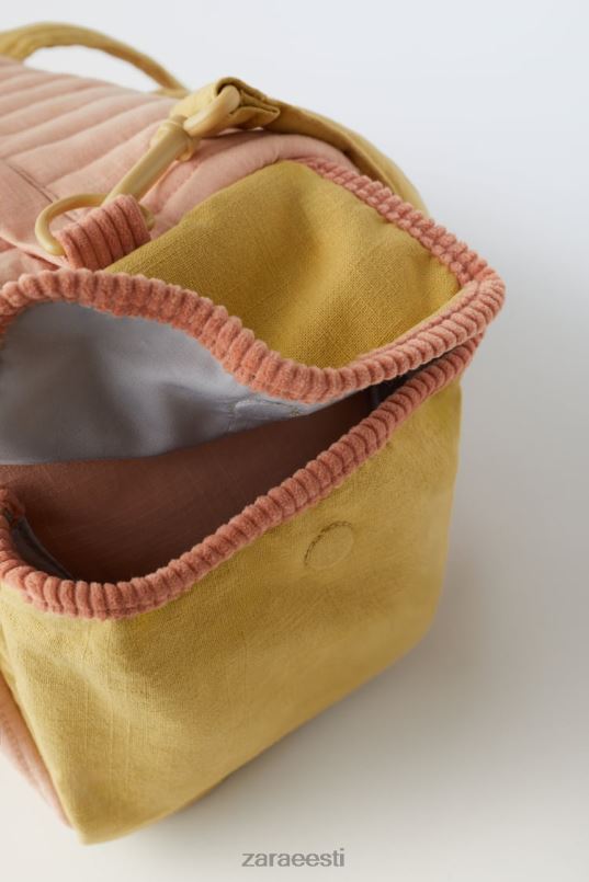 Zara tepitud kott lapsed roosa tarvikud 42F0H1566