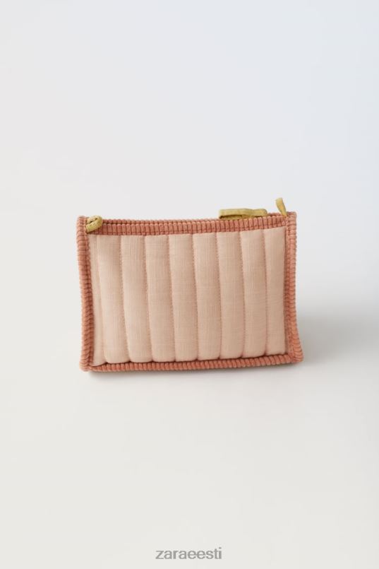 Zara tepitud tualett-tarvete kott lapsed roosa tarvikud 42F0H1567