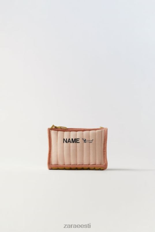 Zara tepitud tualett-tarvete kott lapsed roosa tarvikud 42F0H1567