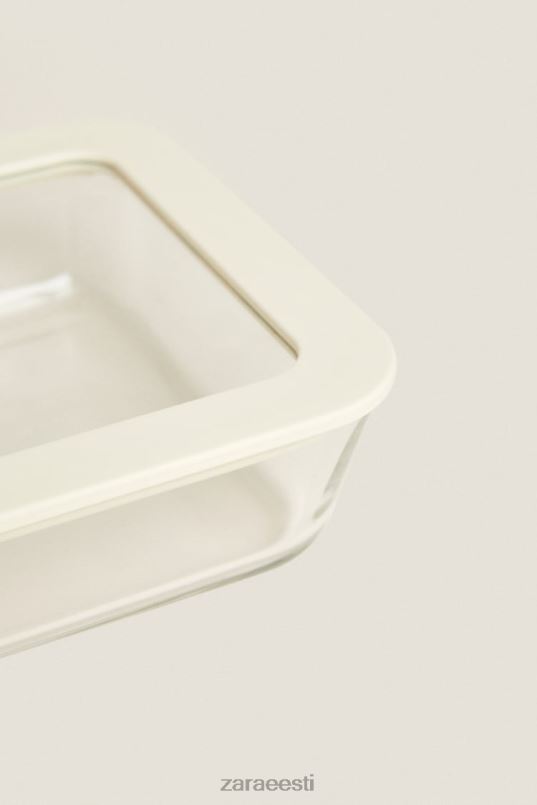 Zara õhukindel konteiner 23,67 untsi unisex kreem tarvikud 42F0H1691