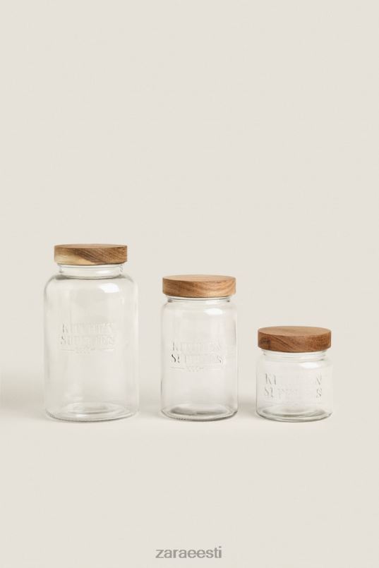 Zara keeratava kaanega klaaspurk unisex helebeež tarvikud 42F0H1684