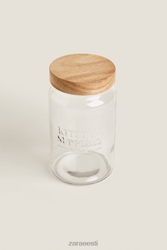 Zara keeratava kaanega klaaspurk unisex helebeež tarvikud 42F0H1684