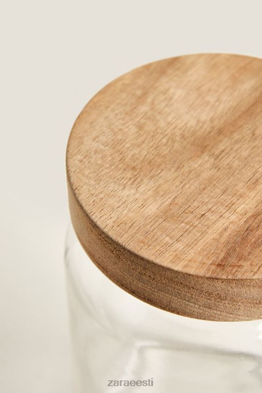 Zara keeratava kaanega klaaspurk unisex helebeež tarvikud 42F0H1684