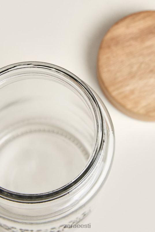 Zara keeratava kaanega klaaspurk unisex helebeež tarvikud 42F0H1684