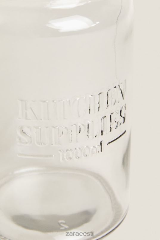 Zara keeratava kaanega klaaspurk unisex helebeež tarvikud 42F0H1684