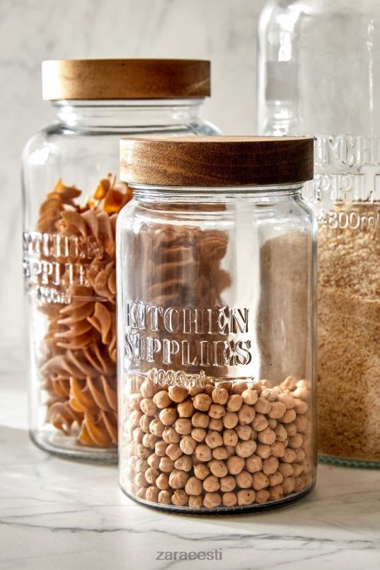 Zara keeratava kaanega klaaspurk unisex helebeež tarvikud 42F0H1684