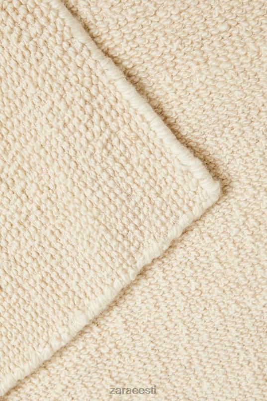 Zara laineline villane vaip unisex austri valge tarvikud 42F0H1649