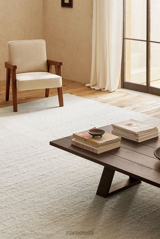 Zara laineline villane vaip unisex austri valge tarvikud 42F0H1649