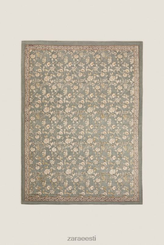 Zara lilleprindiga plokkvaip unisex mitmevärviline tarvikud 42F0H1641