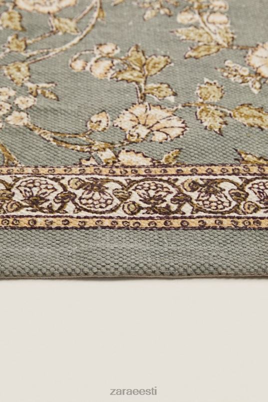 Zara lilleprindiga plokkvaip unisex mitmevärviline tarvikud 42F0H1641