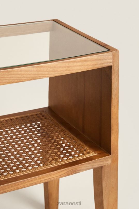 Zara puidust öökapp unisex pruun tarvikud 42F0H1630