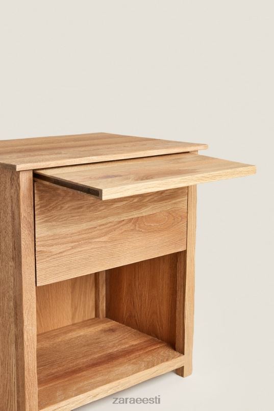 Zara tammepuidust öökapp unisex helebeež tarvikud 42F0H1628