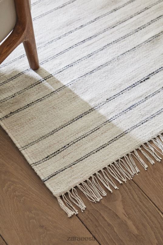 Zara triibuline villane vaip unisex hall tarvikud 42F0H1637