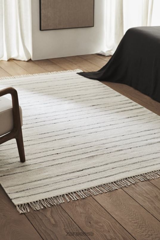 Zara triibuline villane vaip unisex hall tarvikud 42F0H1637