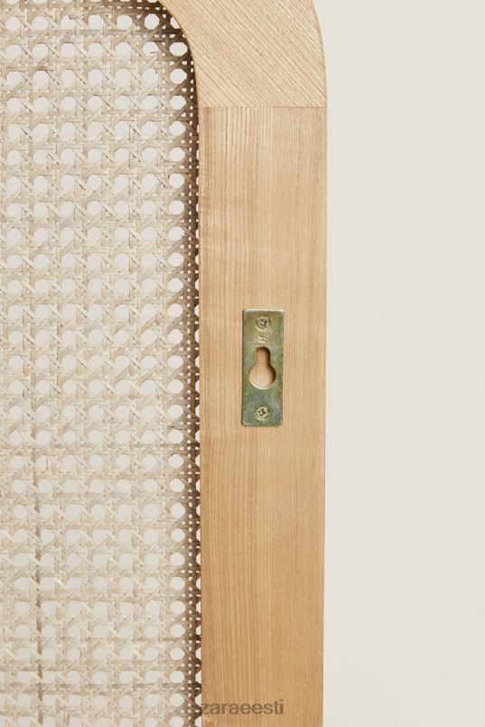 Zara tuhast ja rotangist voodipeats unisex helebeež tarvikud 42F0H1634