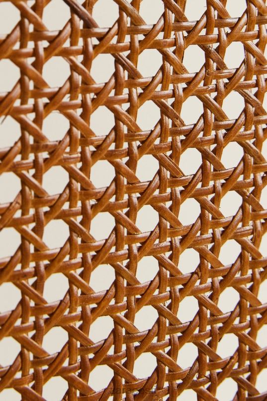 Zara tuhast ja rotangist voodipeats unisex helebeež tarvikud 42F0H1634