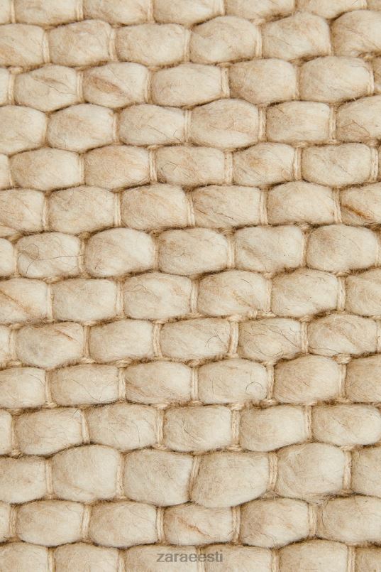 Zara vildist villane vaip unisex ekru tarvikud 42F0H1653