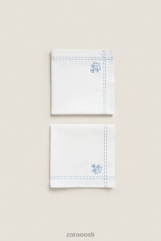 Zara lilltikandiga salvrätik unisex sinine tarvikud 42F0H1677