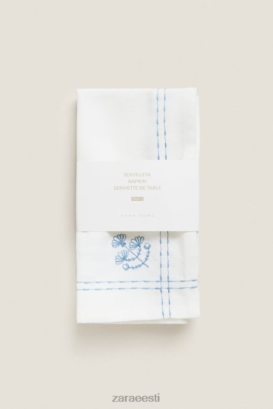 Zara lilltikandiga salvrätik unisex sinine tarvikud 42F0H1677