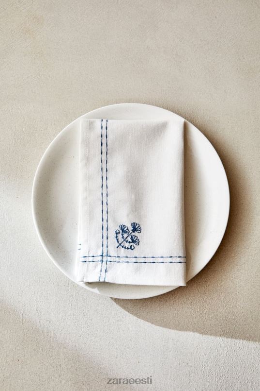 Zara lilltikandiga salvrätik unisex sinine tarvikud 42F0H1677