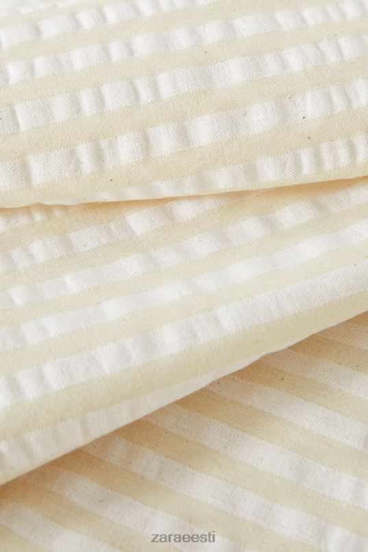 Zara triibuline laudlina unisex ekru tarvikud 42F0H1670