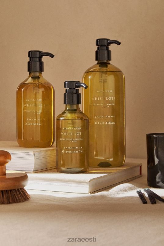 Zara (34 untsi) valge lootose vedel käteseep unisex intensiivne punane tarvikud 42F0H1769