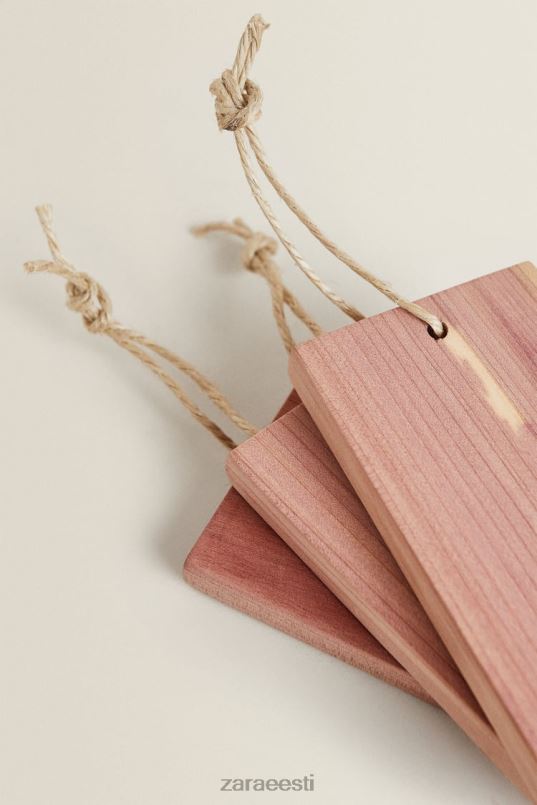 Zara riputusaasaga seedriklotsid (6 tk.) unisex helebeež tarvikud 42F0H1765