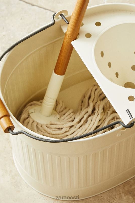 Zara mopi ja ämbri komplekt unisex kreem tarvikud 42F0H1780