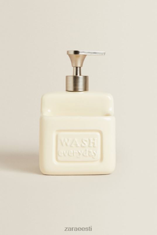 Zara nõudeseebi dosaator koos hoidlaga unisex kreem tarvikud 42F0H1786