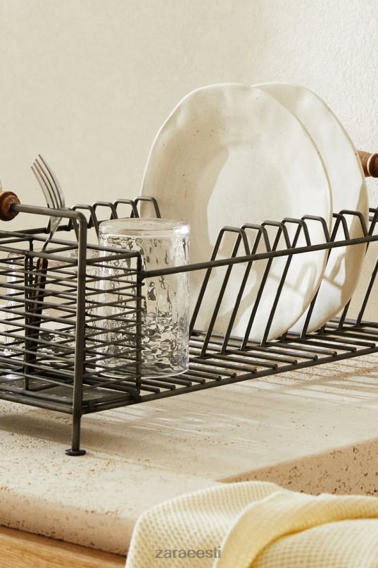 Zara raua- ja akaatsiapuidu kuivatusrest unisex terasest tarvikud 42F0H1784