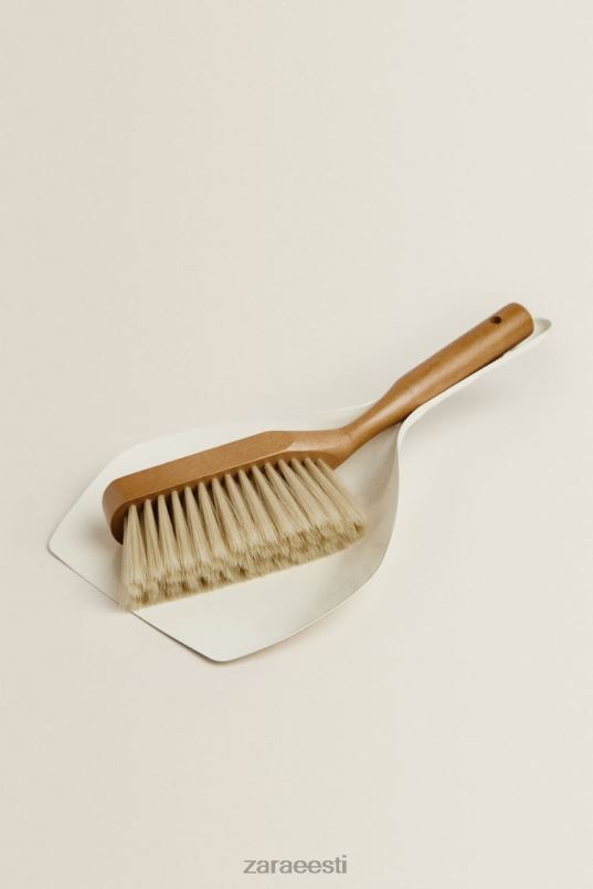 Zara tolmulapp ja harja komplekt unisex valge tarvikud 42F0H1779